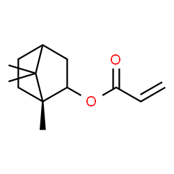 ChemSpider 2D Image | (1R)-1,7,7-Trimethylbicyclo[2.2.1]hept-2-yl acrylate | C13H20O2