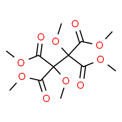 ChemSpider 2D Image | Tetramethyl 1,2-dimethoxy-1,1,2,2-ethanetetracarboxylate | C12H18O10