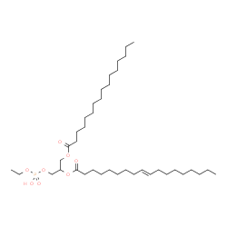 ChemSpider 2D Image | 4-Hydroxy-4-oxido-10-oxo-3,5,9-trioxa-4lambda~5~-phosphapentacosan-7-yl (9E)-9-octadecenoate | C39H75O8P