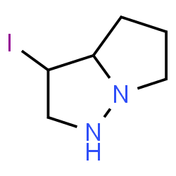 ChemSpider 2D Image | 3-Iodohexahydro-1H-pyrrolo[1,2-b]pyrazole | C6H11IN2