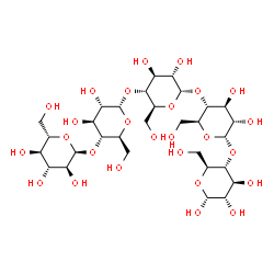 ChemSpider 2D Image | alpha-L-Glucopyranosyl-(1->4)-alpha-L-glucopyranosyl-(1->4)-alpha-L-glucopyranosyl-(1->4)-alpha-L-glucopyranosyl-(1->4)-alpha-L-glucopyranose | C30H52O26