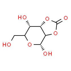 ChemSpider 2D Image | 2,3-O-(Oxomethylene)-alpha-L-erythro-hexopyranose | C7H10O7