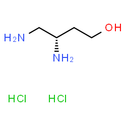 ChemSpider 2D Image | (3S)-3,4-Diamino-1-butanol dihydrochloride | C4H14Cl2N2O
