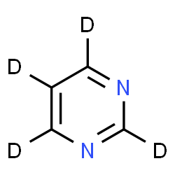 ChemSpider 2D Image | (~2~H_4_)Pyrimidine | C4D4N2