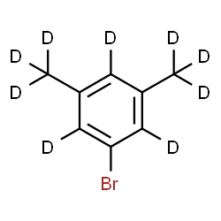 ChemSpider 2D Image | 1-Bromo-3,5-bis[(~2~H_3_)methyl](~2~H_3_)benzene | C8D9Br