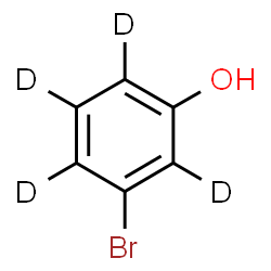 ChemSpider 2D Image | 3-Bromo(~2~H_4_)phenol | C6HD4BrO