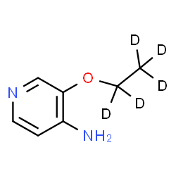 ChemSpider 2D Image | 3-[(~2~H_5_)Ethyloxy]-4-pyridinamine | C7H5D5N2O