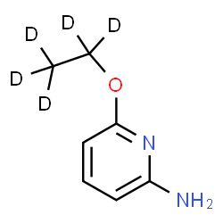 ChemSpider 2D Image | 6-[(~2~H_5_)Ethyloxy]-2-pyridinamine | C7H5D5N2O
