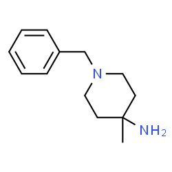 ChemSpider 2D Image | 1-Benzyl-4-methyl-4-piperidinamine | C13H20N2