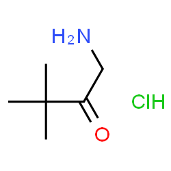 ChemSpider 2D Image | 1-Amino-3,3-dimethyl-butan-2-oneHCl | C6H14ClNO