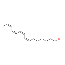 ChemSpider 2D Image | (7Z,9Z,11Z,13Z)-7,9,11,13-Pentadecatetraen-1-ol | C15H24O