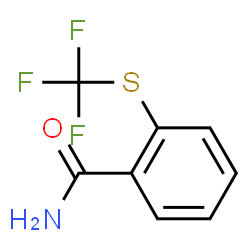 ChemSpider 2D Image | 2-[(Trifluoromethyl)sulfanyl]benzamide | C8H6F3NOS