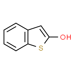 ChemSpider 2D Image | 1-benzothiophen-2-ol | C8H6OS