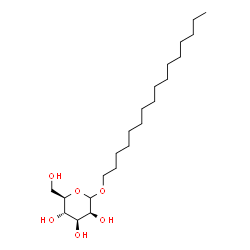 ChemSpider 2D Image | Hexadecyl D-mannopyranoside | C22H44O6