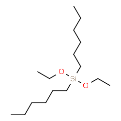 ChemSpider 2D Image | diethoxydihexylsilane | C16H36O2Si
