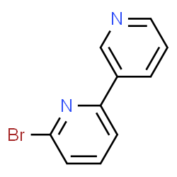ChemSpider 2D Image | 6-Bromo-2,3'-bipyridine | C10H7BrN2