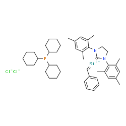ChemSpider 2D Image | Grubbs II catalyst | C46H65Cl2N2PRu