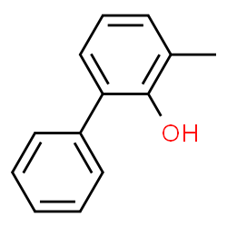 ChemSpider 2D Image | 3-Methyl-2-biphenylol | C13H12O