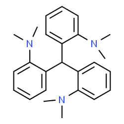 ChemSpider 2D Image | 2,2',2''-Methanetriyltris(N,N-dimethylaniline) | C25H31N3