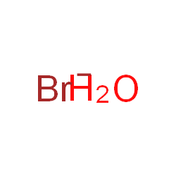 ChemSpider 2D Image | bromide hydrate | H2BrO