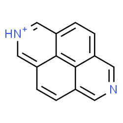 ChemSpider 2D Image | 2,7-diazapyrenium | C14H9N2