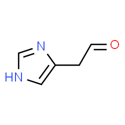 ChemSpider 2D Image | 1H-Imidazol-4-ylacetaldehyde | C5H5N2O