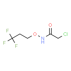 ChemSpider 2D Image | 2-Chloro-N-(3,3,3-trifluoropropoxy)acetamide | C5H7ClF3NO2