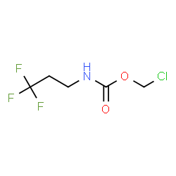 ChemSpider 2D Image | Chloromethyl (3,3,3-trifluoropropyl)carbamate | C5H7ClF3NO2