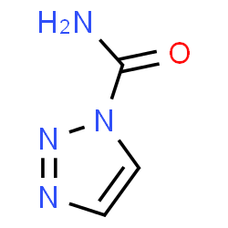 ChemSpider 2D Image | 1H-1,2,3-Triazole-1-carboxamide | C3H4N4O