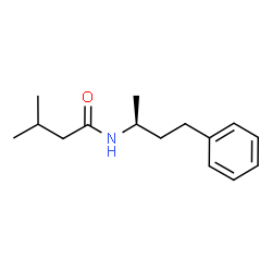 ChemSpider 2D Image | 3-Methyl-N-[(2S)-4-phenyl-2-butanyl]butanamide | C15H23NO