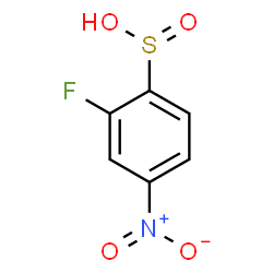 ChemSpider 2D Image | 2-Fluoro-4-nitrobenzenesulfinic acid | C6H4FNO4S