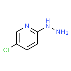 ChemSpider 2D Image | 5-Chloro-2-hydrazinopyridine | C5H6ClN3