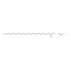ChemSpider 2D Image | (2S)-3-{[(2R)-2-Hydroxyhenicosyl]oxy}-1,2-propanediol | C24H50O4