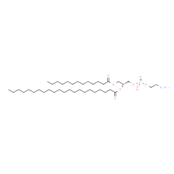 ChemSpider 2D Image | (16R)-22-Amino-19-hydroxy-19-oxido-13-oxo-14,18,20-trioxa-19lambda~5~-phosphadocosan-16-yl docosanoate | C40H80NO8P
