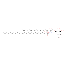 ChemSpider 2D Image | (2R)-N-[(2S,3S,4R,8Z)-1-(beta-D-Glucopyranosyloxy)-3,4-dihydroxy-8-octadecen-2-yl]-2-hydroxyhexacosanamide | C50H97NO10