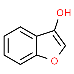 ChemSpider 2D Image | 1-Benzofuran-3-ol | C8H6O2