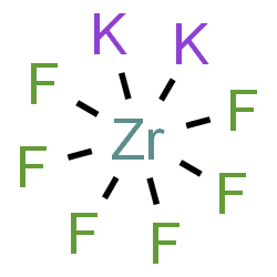 ChemSpider 2D Image | hexafluoro(dipotassio)zirconium | F6K2Zr