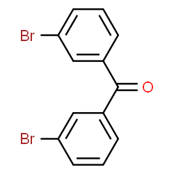 ChemSpider 2D Image | Bis(3-bromophenyl)methanone | C13H8Br2O