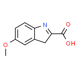 ChemSpider 2D Image | 5-methoxy-1,3-dihydroindole-2-carboxylic acid | C10H10NO3
