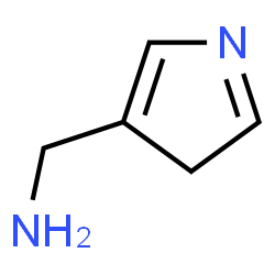 ChemSpider 2D Image | 1,3-dihydropyrrol-4-ylmethanamine | C5H9N2