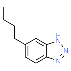 ChemSpider 2D Image | 5-butyl-1,3-dihydrobenzotriazole | C10H14N3