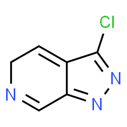 ChemSpider 2D Image | 3-chloro-1,5-dihydropyrazolo[3,4-c]pyridine | C6H5ClN3