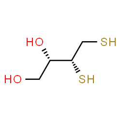 ChemSpider 2D Image | (2S,3R)-3,4-Disulfanyl-1,2-butanediol | C4H10O2S2