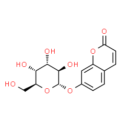 ChemSpider 2D Image | 2-Oxo-2H-chromen-7-yl alpha-L-altropyranoside | C15H16O8