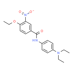 ChemSpider 2D Image | N-[4-(Diethylamino)phenyl]-4-ethoxy-3-nitrobenzamide | C19H23N3O4
