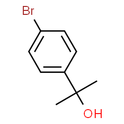 ChemSpider 2D Image | 2-(4-Bromophenyl)-2-propanol | C9H11BrO