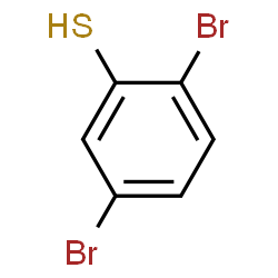 ChemSpider 2D Image | 2,5-Dibromobenzenethiol | C6H4Br2S