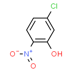 ChemSpider 2D Image | 5-Chloro-2-nitrophenol | C6H4ClNO3