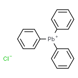 ChemSpider 2D Image | triphenyllead chloride | C18H15ClPb