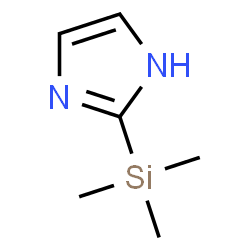 ChemSpider 2D Image | 2-(Trimethylsilyl)-1H-imidazole | C6H12N2Si